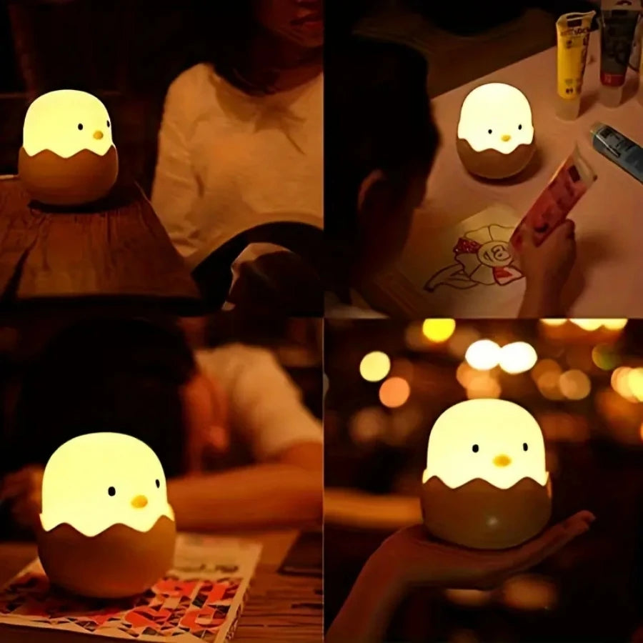 Lámpara LED Pollito Tambaleante - Mikicochon®
