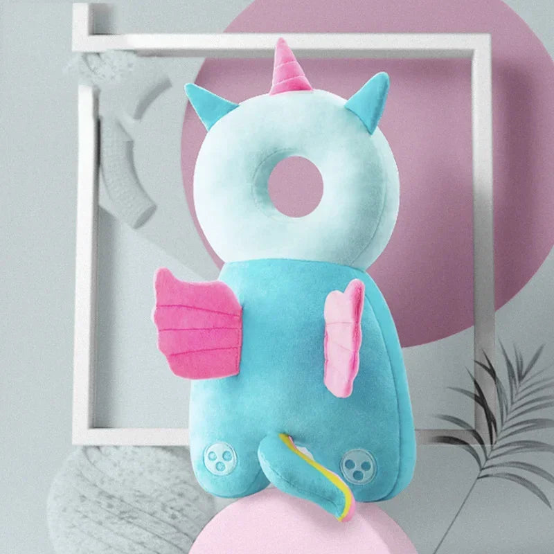 Baby Head Protector Backpack Pillow for Kids Children Soft PP Cotton Protective 1-3 Y Toddler Cushion Cartoon Security Pillows