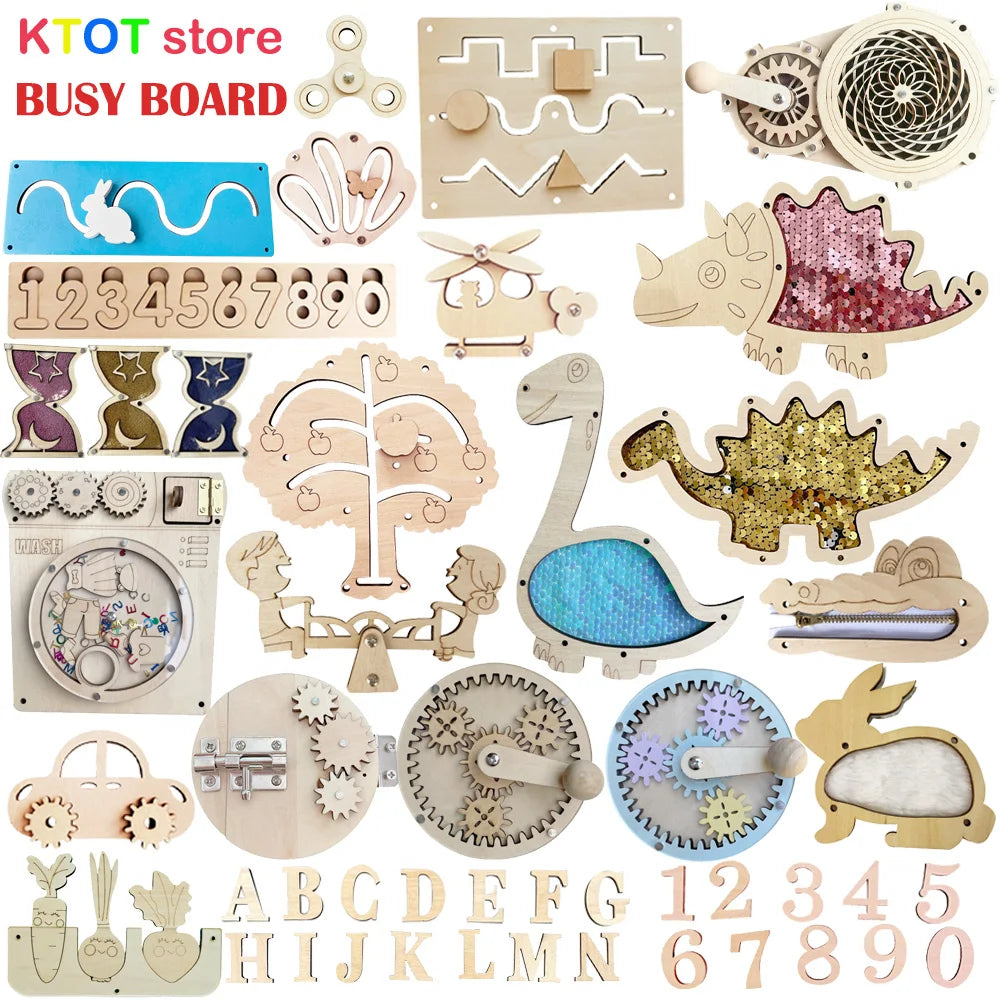 Accesorios Montessori para Tablero Sensorial - Mikicochon®