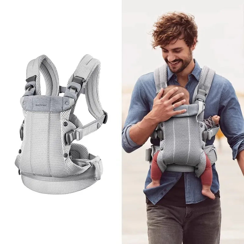 Cangurera Ergonómica 3 en 1 de Malla Transpirable - Mikicochon®