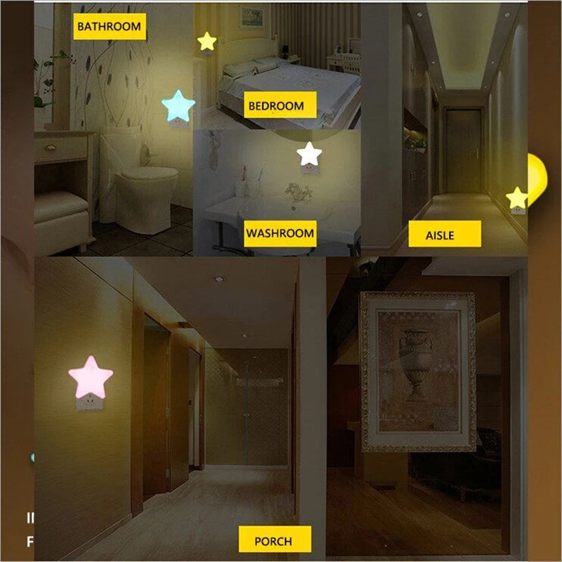 Lámpara Nocturna LED en Forma de Estrella - Mikicochon®