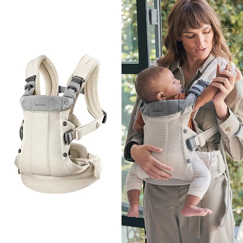 Cangurera Ergonómica 3 en 1 de Malla Transpirable - Mikicochon®