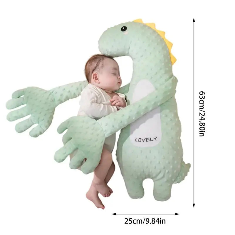 Baby Soothing Palm Automatic Palm Patting Stuffed Animal Sleep Soothers Adjustable Speed Remote Control Sleeping Buddy for Baby