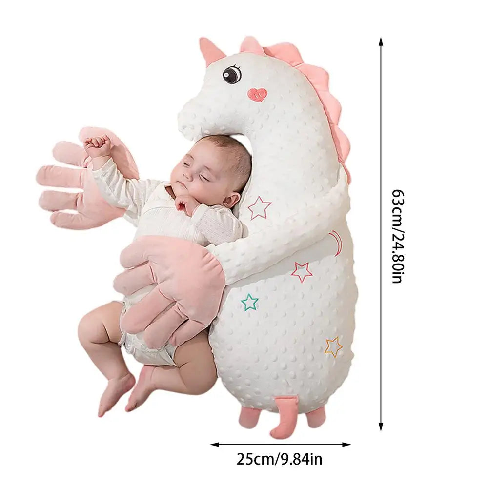 Baby Soothing Palm Automatic Palm Patting Stuffed Animal Sleep Soothers Adjustable Speed Remote Control Sleeping Buddy for Baby