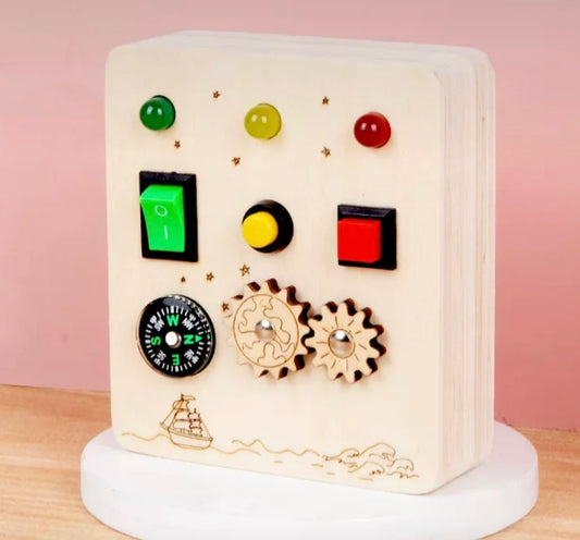 Tablero Sensorial Montessori con Luz LED - Mikicochon®