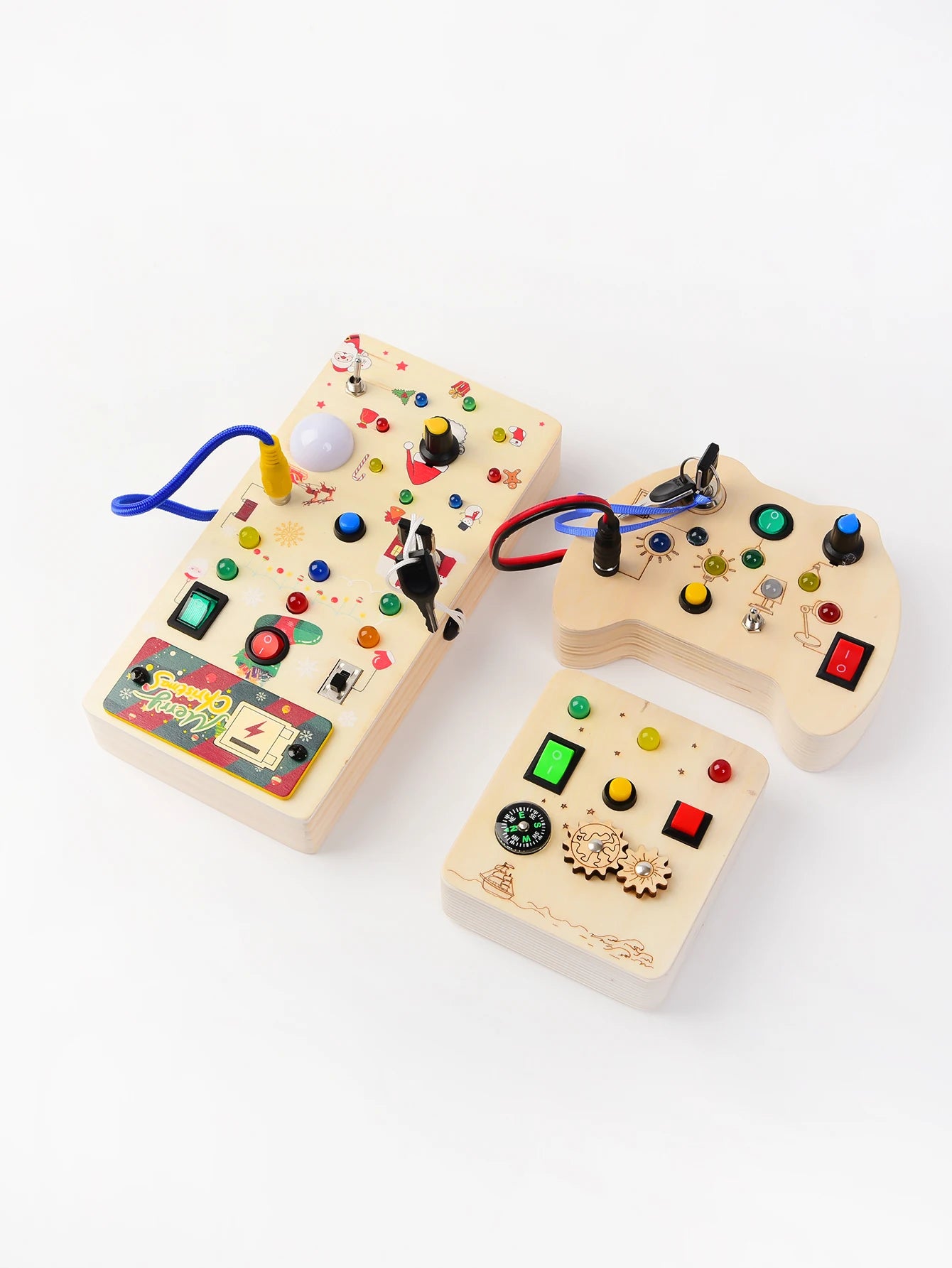 Tablero Sensorial Montessori con Luz LED - Mikicochon®