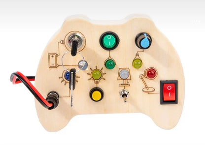 Tablero Sensorial Montessori con Luz LED - Mikicochon®