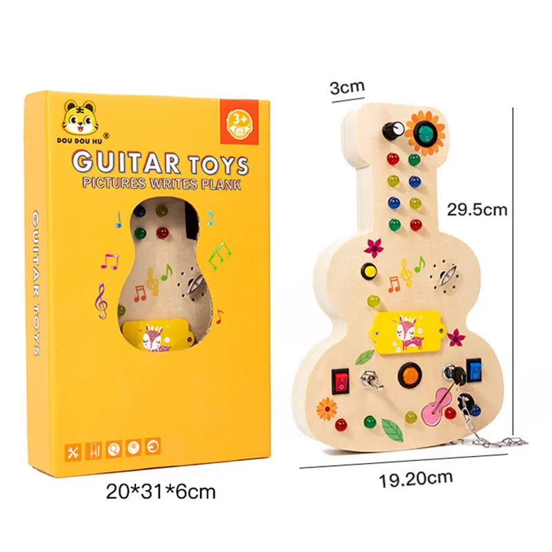 Tablero Sensorial Montessori con Luz LED - Mikicochon®
