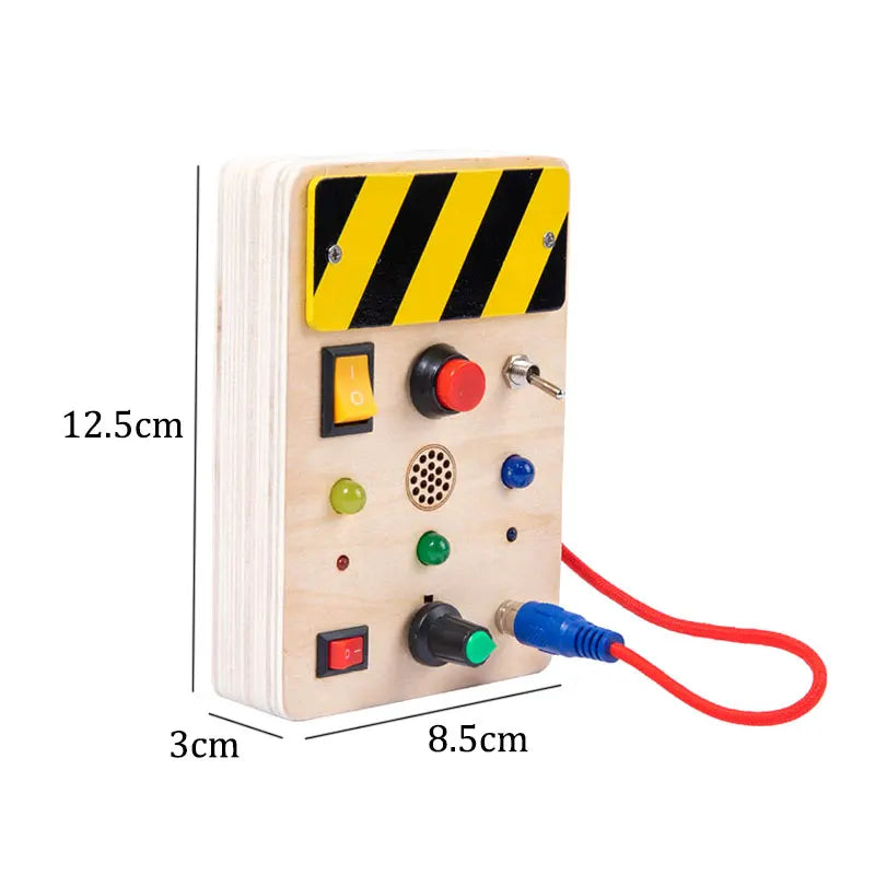 Tablero Sensorial Montessori con Luz LED - Mikicochon®