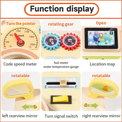Tablero Sensorial Montessori con Luz LED - Mikicochon®