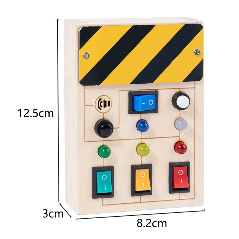 Tablero Sensorial Montessori con Luz LED - Mikicochon®