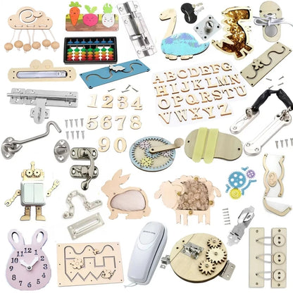 Accesorios Montessori para Tablero Sensorial - Mikicochon®