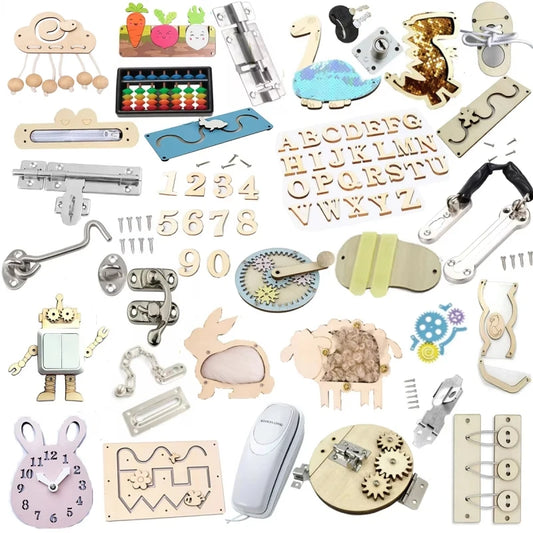 Accesorios Montessori para Tablero Sensorial - Mikicochon®