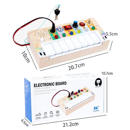 Tablero Sensorial Montessori con Luz LED - Mikicochon®