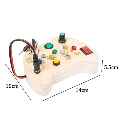 Tablero Sensorial Montessori con Luz LED - Mikicochon®