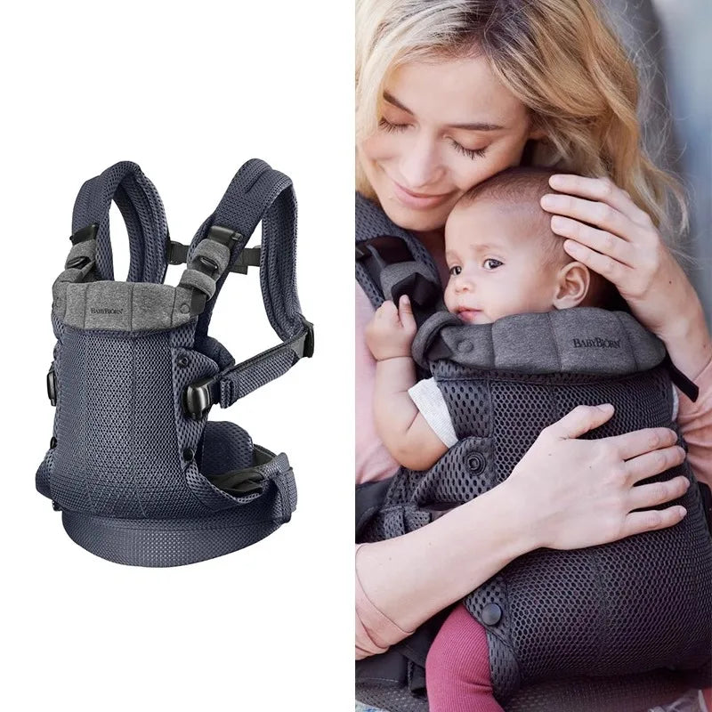Cangurera Ergonómica 3 en 1 de Malla Transpirable - Mikicochon®