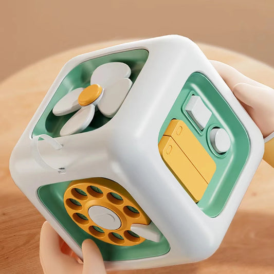 Cubo Sensorial Montessori de Madera - Mikicochon®