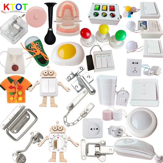 Accesorios Montessori para Tablero Sensorial - Mikicochon®